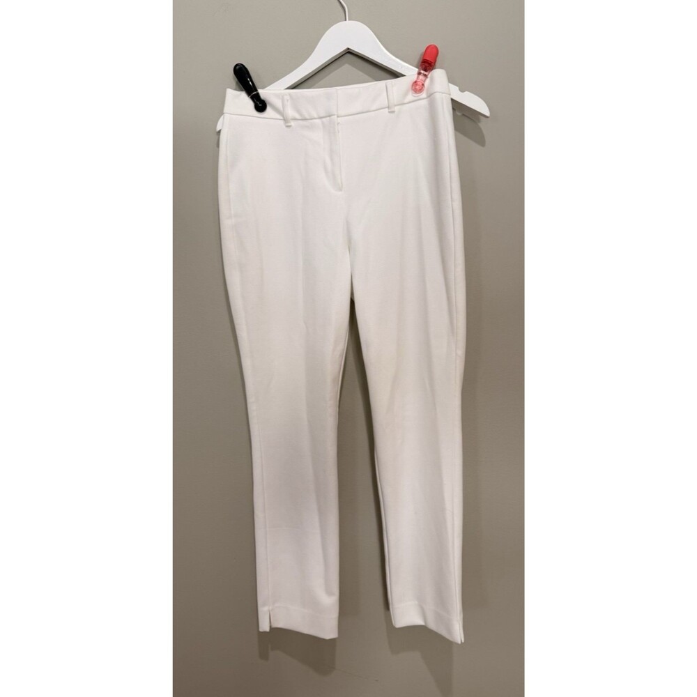 White House Black Market White Slim Ankle Dress Pants - Size 2